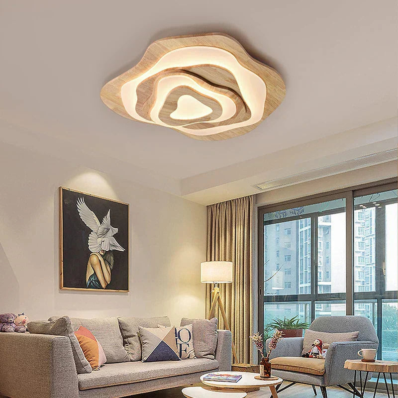 Rowen Wooden Chandelier
